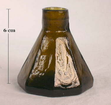 Umbrella ink in dark olive amber color; click to enlarge.