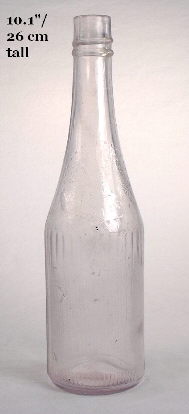 Early 20th century mouth-blown catsup; click to enlarge.