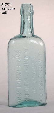 Folger Essence of Jamaica Ginger; click to enlarge.